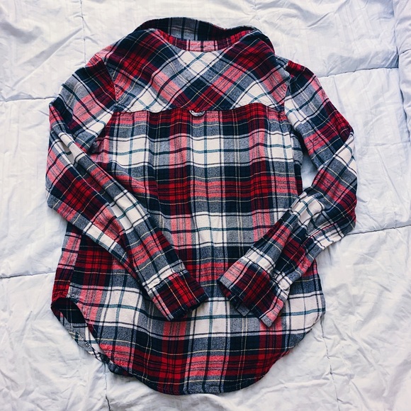 Abercrombie Plaid Flannel - Picture 2 of 5